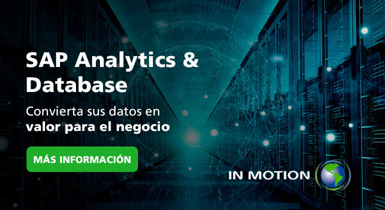 SAP Analytics & Database | Cloud | Soluciones de analítica | In Motion